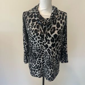 Jones New York Signature Cowl Neck Top